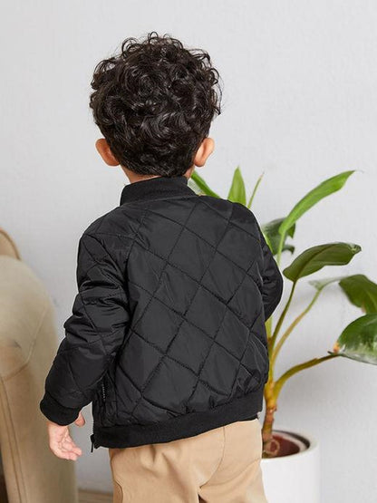 kid's Solid Bomber Jacket