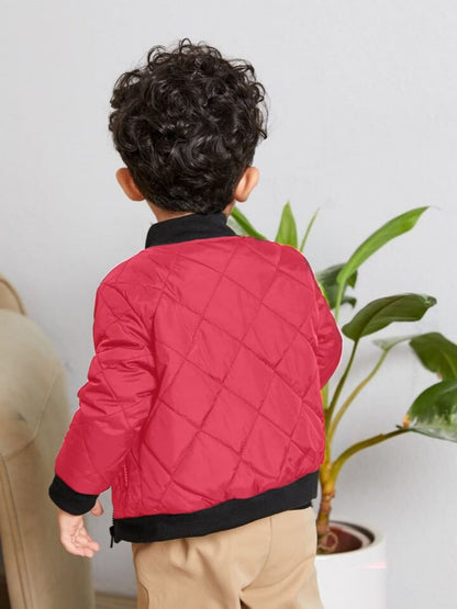 kid's Solid Bomber Jacket