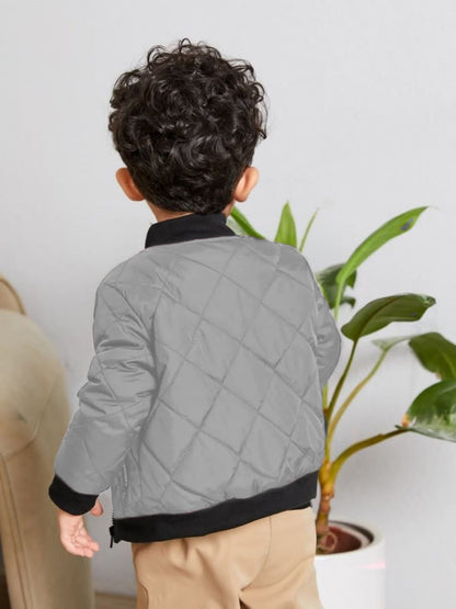 kid's Solid Bomber Jacket